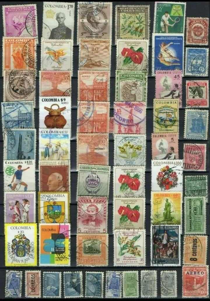 Amérique Latine : Timbres anciens et Aérien