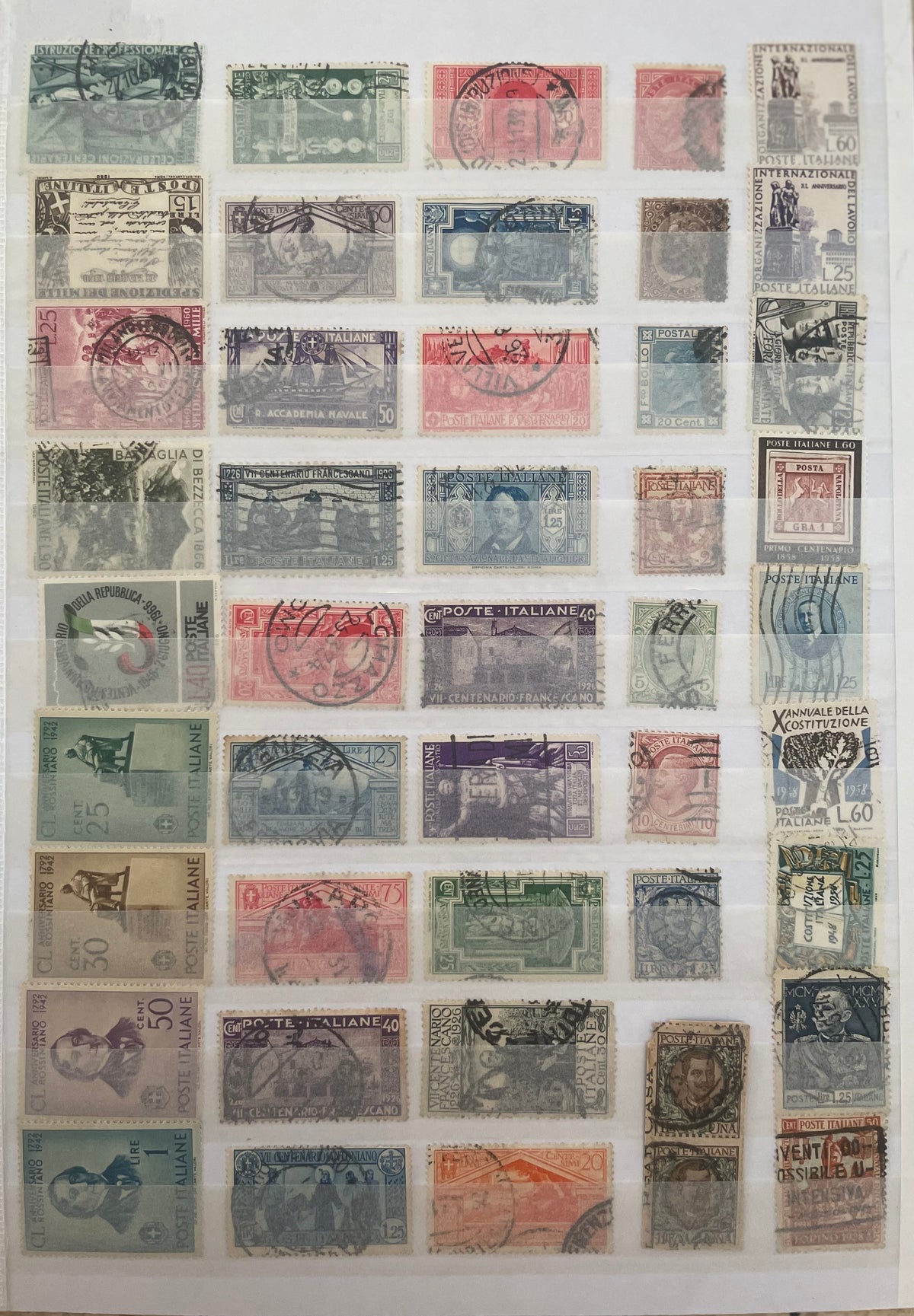Lot de Timbres anciens de Belgique N°8