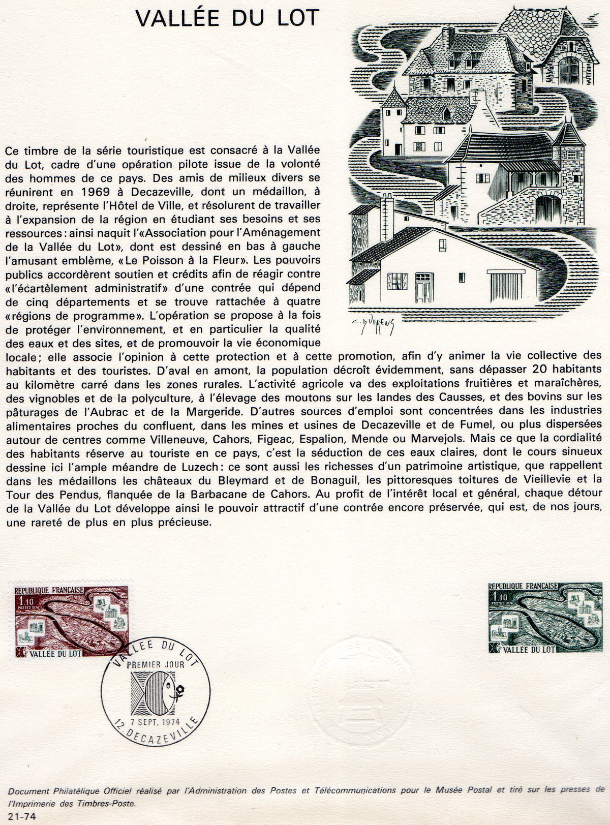 Documents 1er Jour de FRANCE depuis 1970