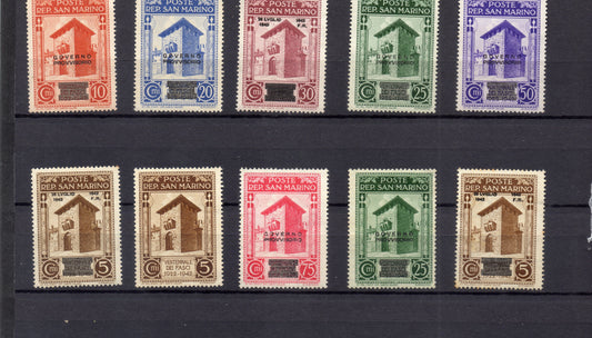 SAINT-MARIN ! LOT de Timbres NEUFS depuis 1950 HISTOIRES