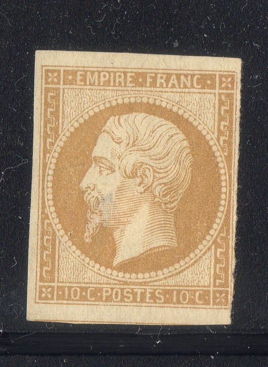 FRANCE !  Timbre ancien NAPOLEON NEUF de 1854 n°13A bistre brun