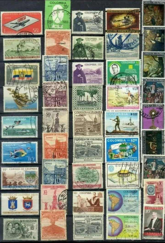 Amérique Latine : Timbres anciens et Aérien