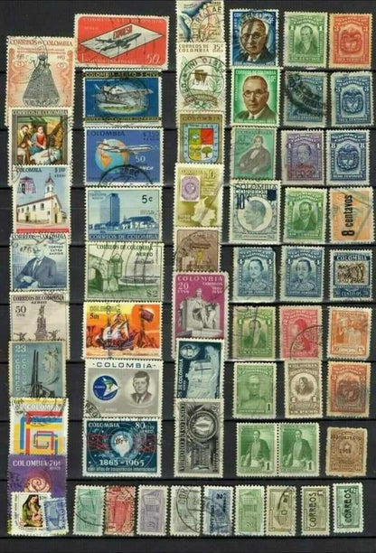 Amérique Latine : Timbres anciens et Aérien