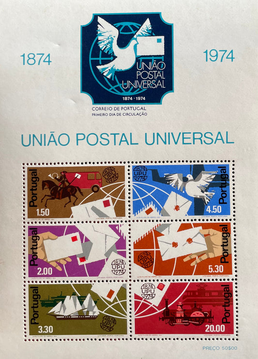Portugal : 3 blocs de timbres neufs depuis 1960
