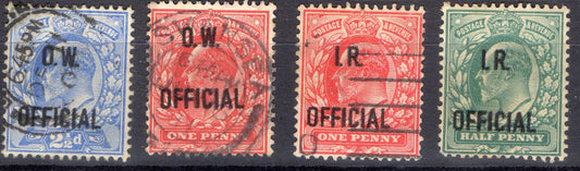 Timbres de Grande Bretagne depuis 1901